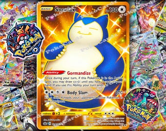 Tarjeta proxy Snorlax · Chilling Reign (CRE) n.° 224