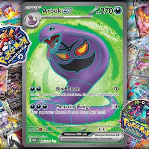 Arbok ex · 151 (MEW) #185 Proxy Card