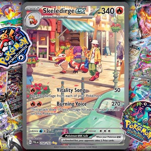 Skeledirge ex · Paldea Evolved (PAL) #258 Proxy Card
