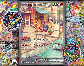 Skeledirge ex · Paldea Evolved (PAL) #258-proxykaart
