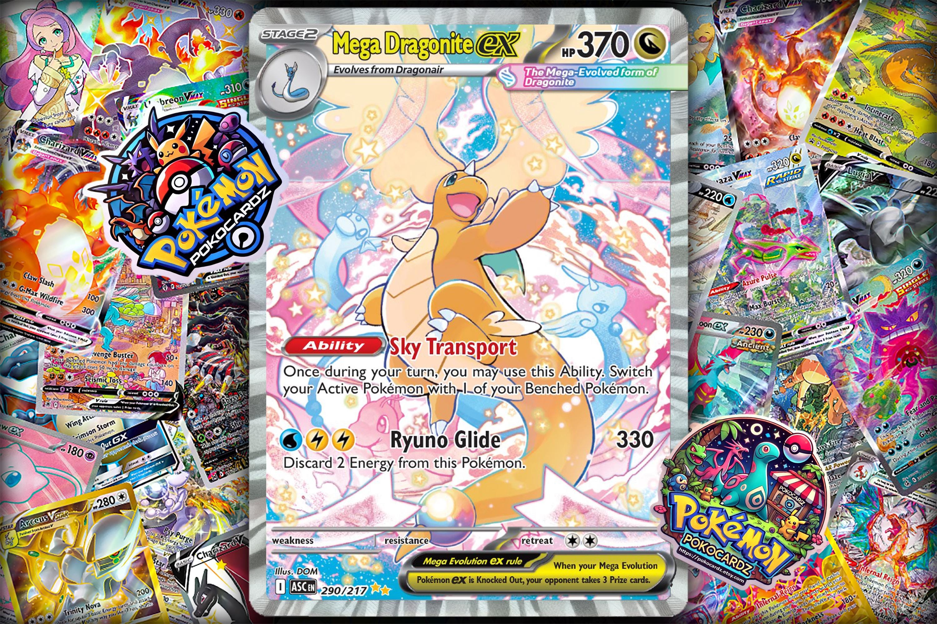 pokemon cards dragonite box Pokemon TCG: Hoopa V & Dragonite V Box — PKMN Store main image 0