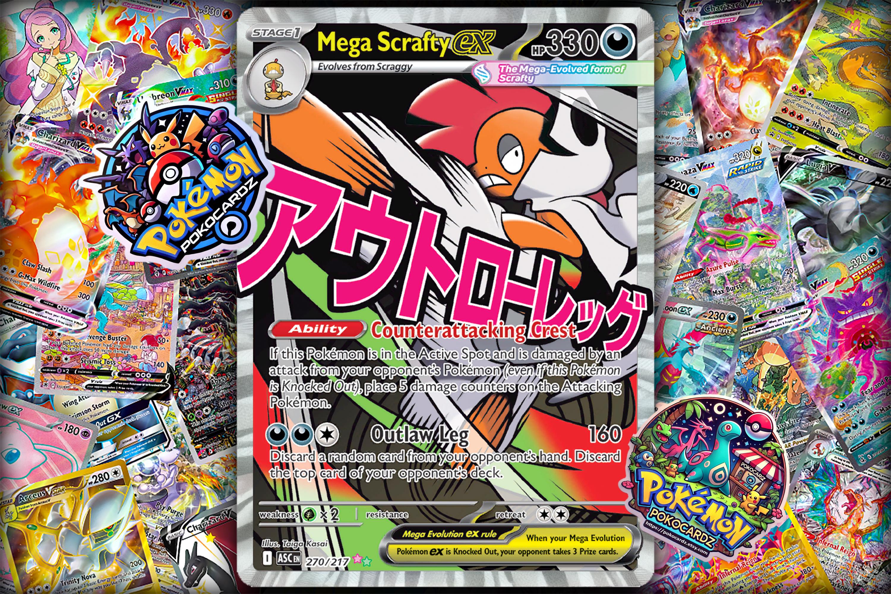 pokemon scrafty card Scrafty | Black & WhiteNext Destinies