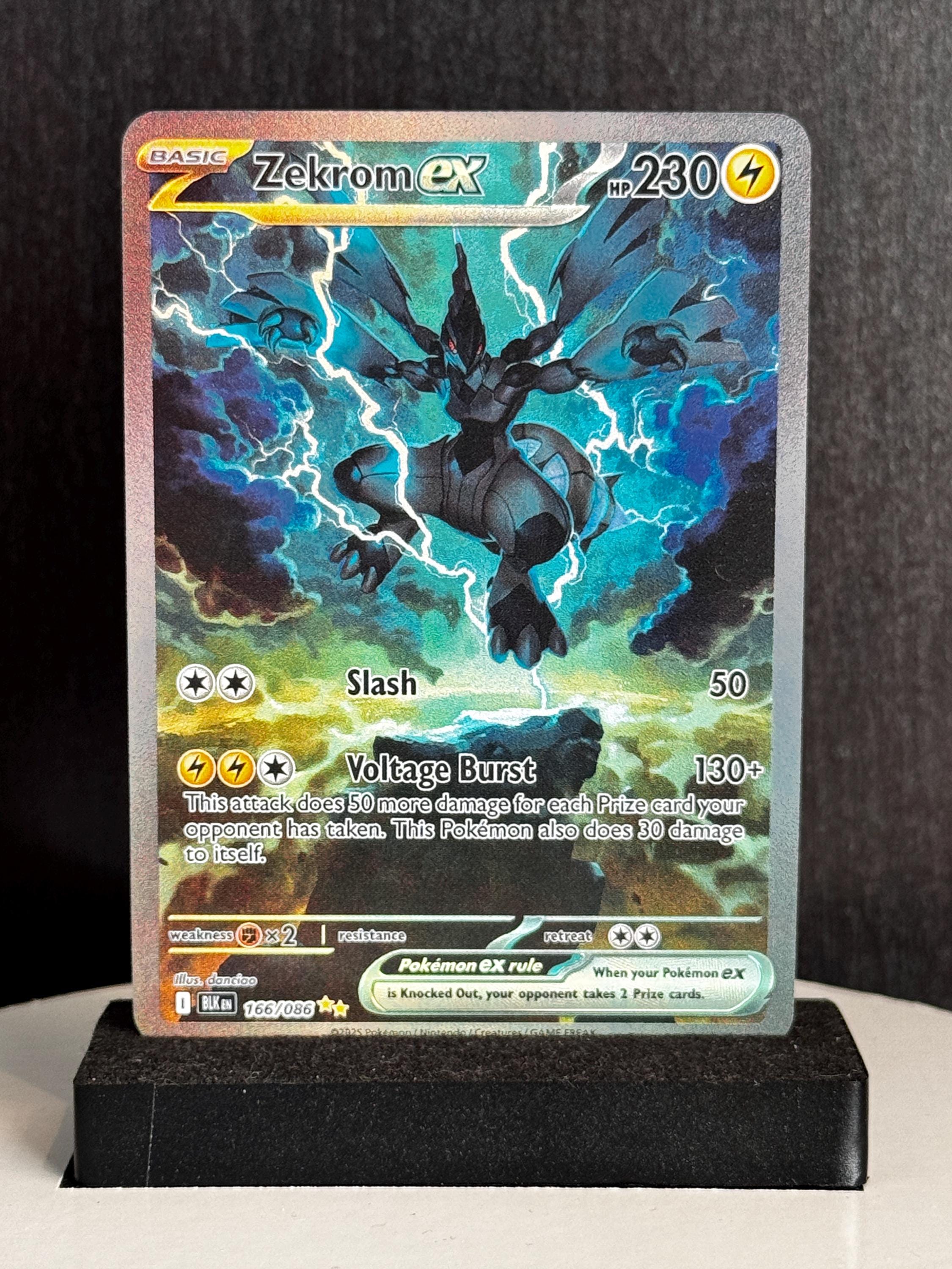 Textured Zekrom Ex Black Bolt (BLK) #166 Custom Card - Etsy Textured Zekrom Ex Black Bolt (BLK) #166 Custom Card - Etsy