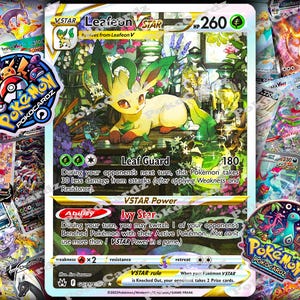 Leafeon VSTAR · Crown Zenith (CRZ) #GG35 Proxy Karte