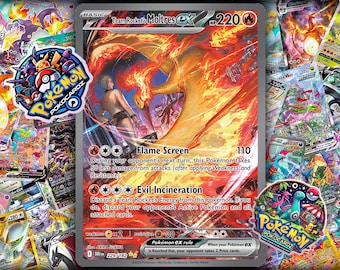 Team Rocket’s Moltres ex · Destined Rivals (DRI) #229 Proxy Card