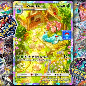 Venusaur #19 - Promo - Pokémon Pocket - Carta Proxy