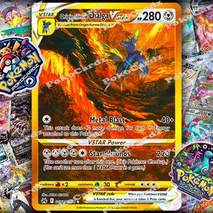 Origem Forma Dialga VSTAR · Crown Zenith (CRZ) #GG68 Cartão Proxy