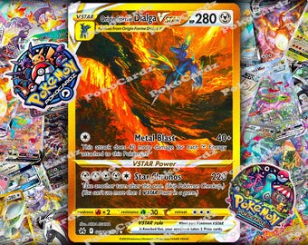Tarjeta proxy Origin Forme Dialga VSTAR · Crown Zenith (CRZ) #GG68