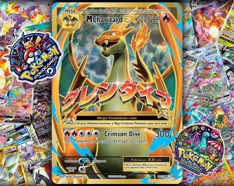 Charizard DX Gold Metal Pokémon Card, Brand New. Free Shipping