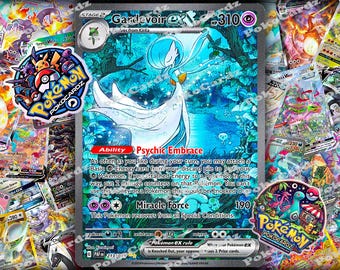 Tarjeta proxy Gardevoir ex · Paldean Fates (PAF) n.° 233