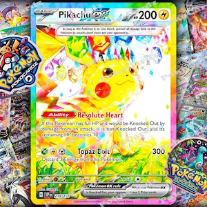 Pikachu ex · Surging Sparks (SSP) #238 Cartão proxy
