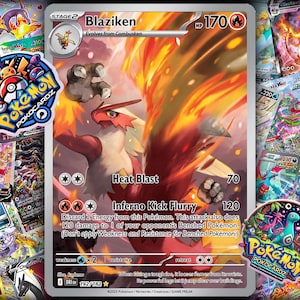 Blaziken · Destined Rivals (DRI) #192 Carta Proxy