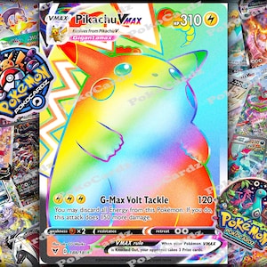 Pikachu VMAX · Vivid Voltage (VIV) #188 Proxy Card