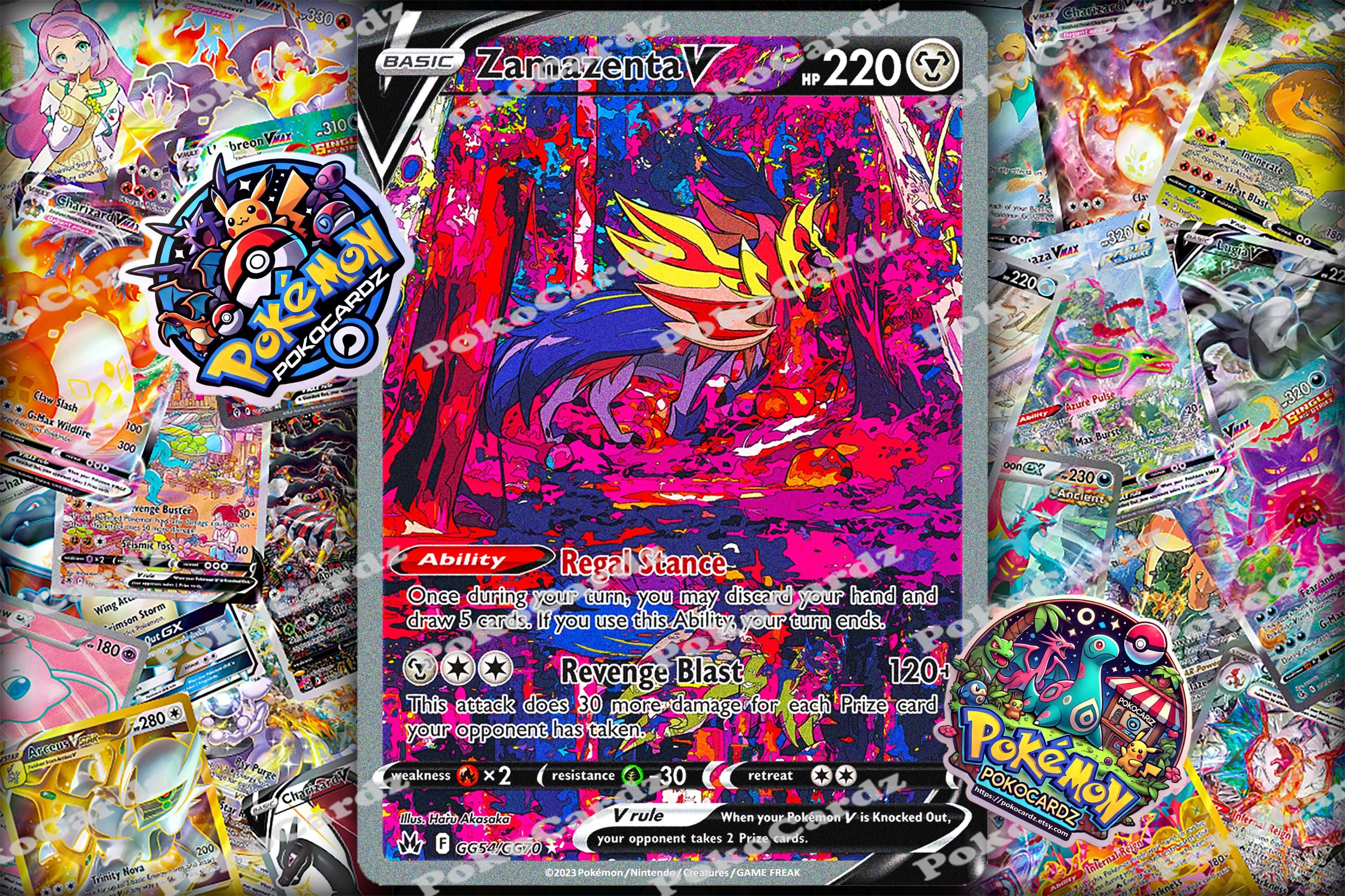 Zamazenta V · Crown Zenith (CRZ) #GG54 Proxy Card - Etsy