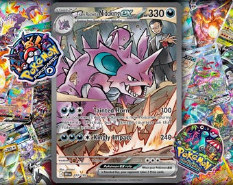 Team Rocket’s Nidoking ex · Destined Rivals (DRI) #233 Proxy Card
