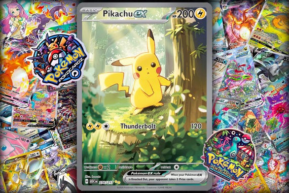 Pikachu EX Ascended Heroes (ASC) #276 Custom Card - Etsy