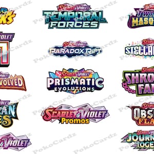 スカーレット＆バイオレットステッカーセットバンドル
