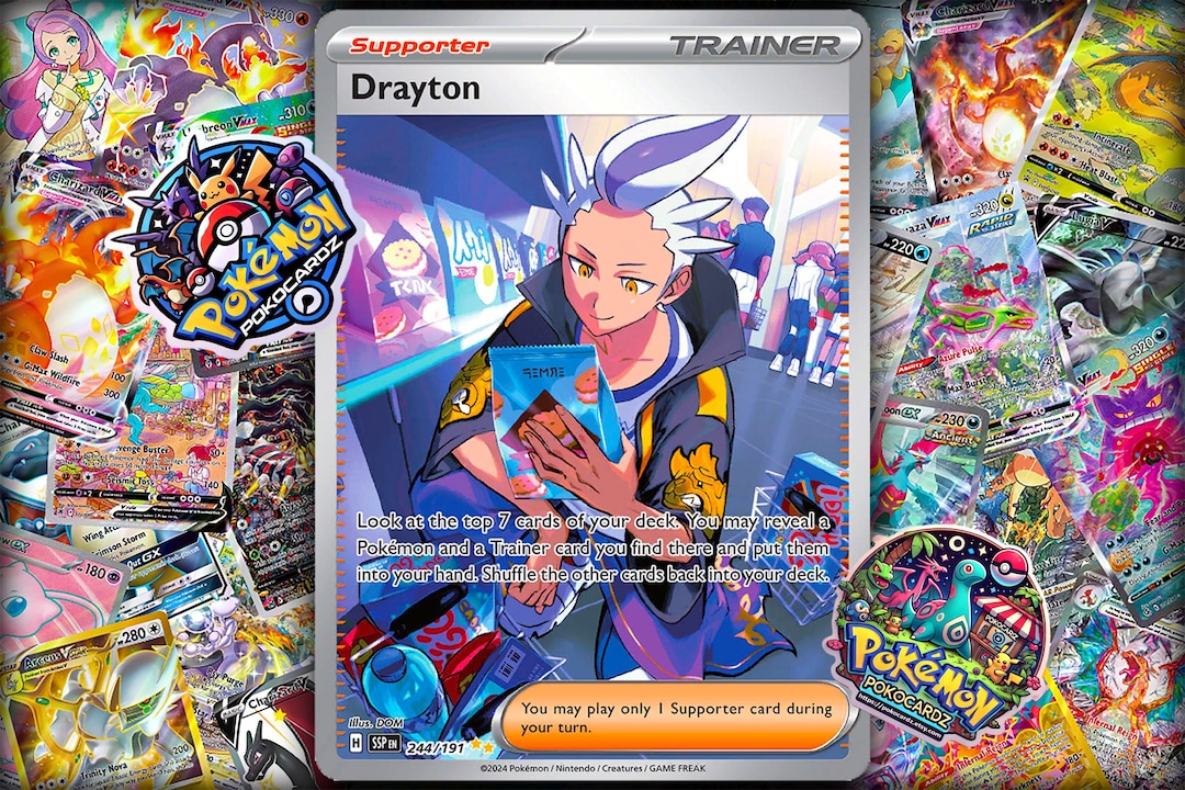 Drayton  Surging Sparks (SSP) #244 Proxy Card - Etsy New Zealand