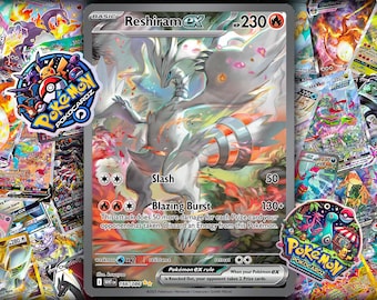 Reshiram ex · White Flare (WHT) #166 Proxy Card