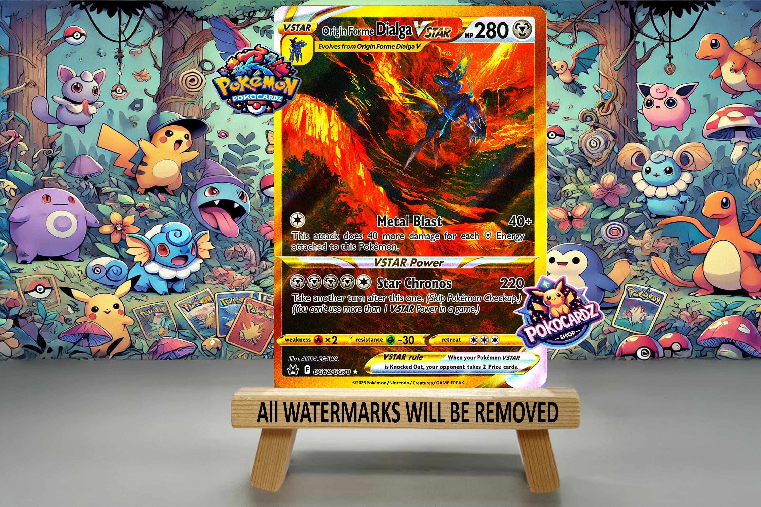 Origin Forme Dialga VSTAR · Crown Zenith (CRZ) #GG68 Proxy Card - Etsy