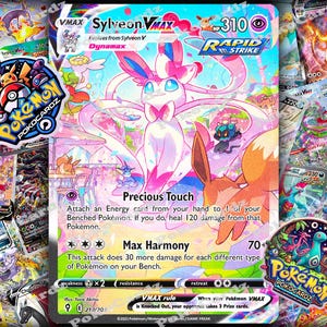 Sylveon VMAX Alt Art Secret - 212/203 Evo Skies - Full Art Sylveon VMAX Alt Art Secret - 212/203 Evo Skies - Full Art