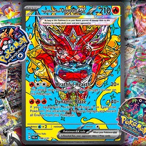 Masque Hearthflamme Ogerpon ex · Prismatic Evolutions (PRE) #148 Proxy Card
