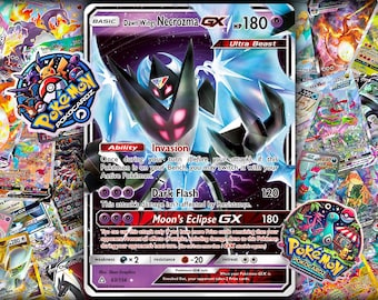 ルナアーラ、ソルガレオ、ウルトラネクロズマGX ゴールドカードセット