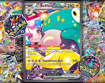 Iono's Bellibolt ex · Journey Together (JTG) # 183 carte de procuration