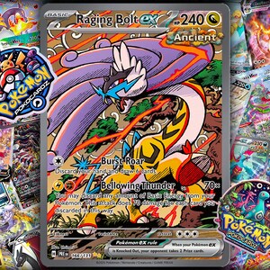 Raging Bolt ex ·  Prismatic Evolutions (PRE) #166 Proxy Card