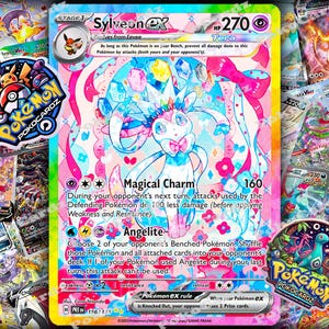 Sylveon ex · Prismatic Evolutions (PRE) #156 Proxy Karte