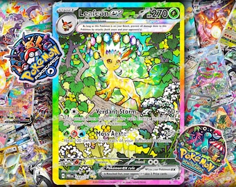 Leafeon ex · Prismatic Evolutions (PRE) #144 Proxy Card