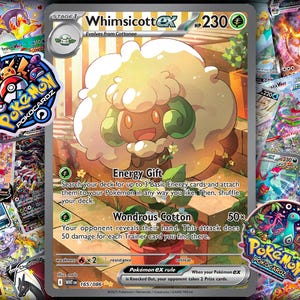 Whimsicott ex · White Flare (WHT) #165 Proxy Card