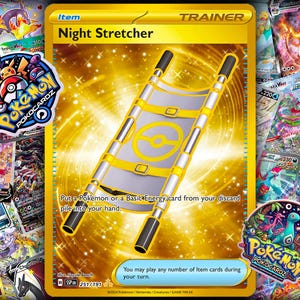 Tarjeta de representación n.° 251 de Night Stretcher · Surging Sparks (SSP)