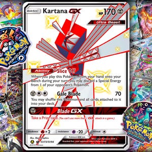 Kartana-GX · Crimson Invasion (CIN) #SV73 - Shiny Vault - Proxy Card