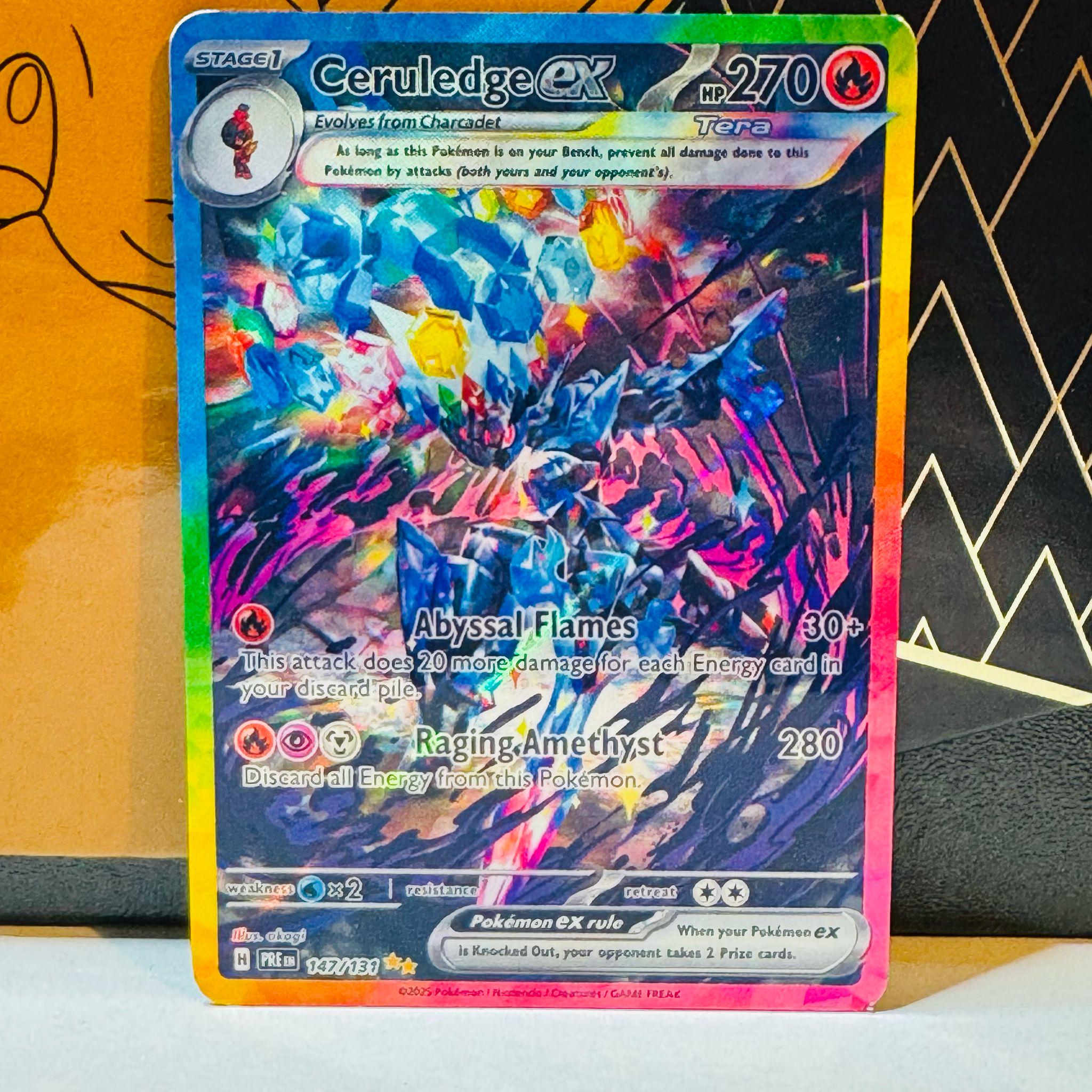 ceruledge ex pokemon card Amazon.com: Ceruledge ex 036/191 main image 0