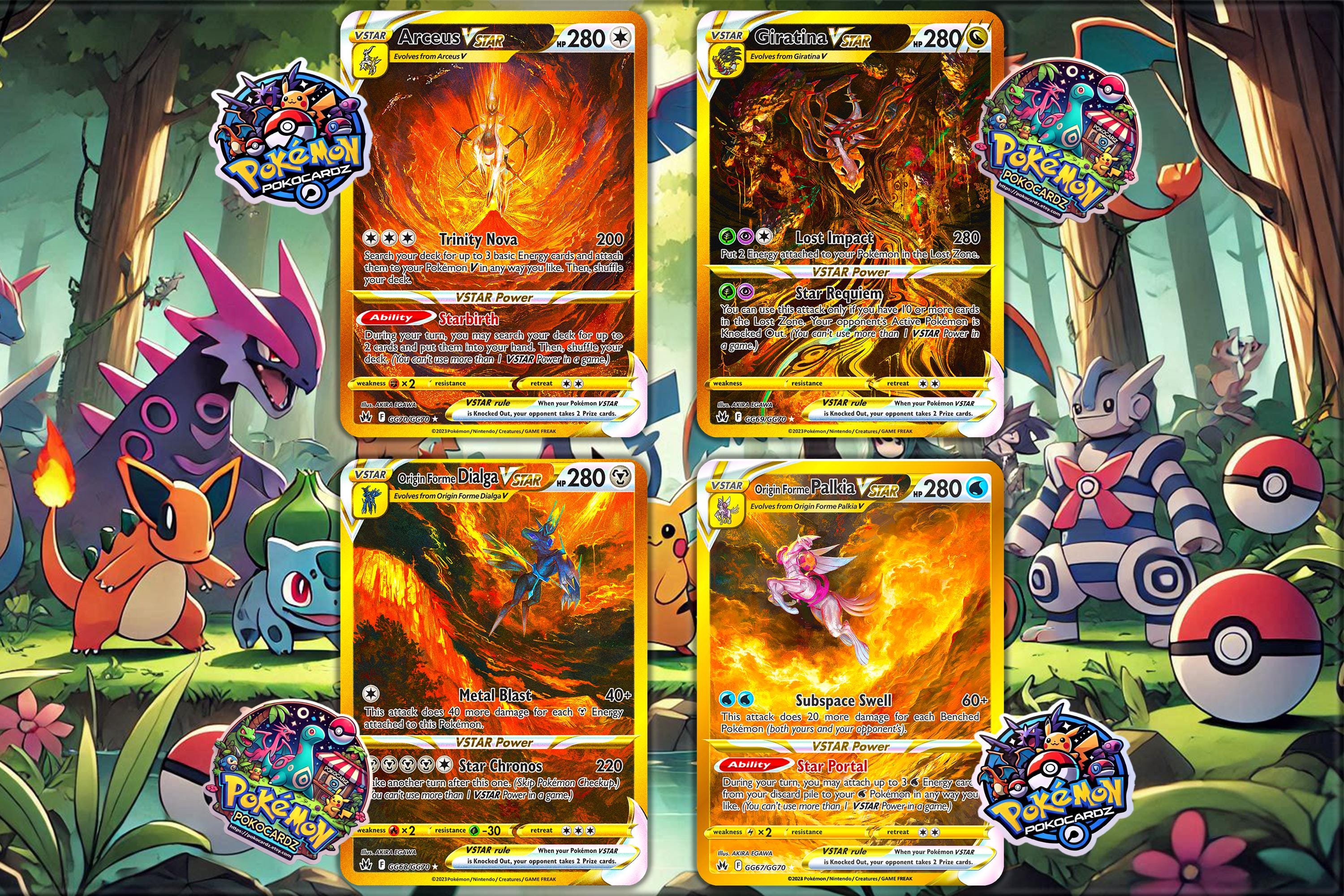 Vmax Arceus - Etsy Vmax Arceus - Etsy