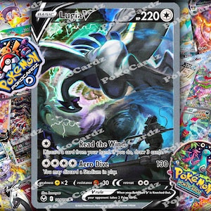 Lugia V · Silver Tempest #186 Proxy Karte