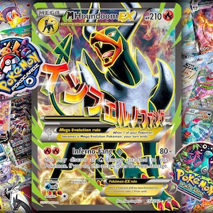 M Houndoom Ex - Etsy New Zealand