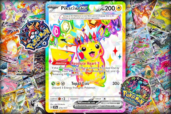 Pikachu ex sar 英語版 ピカチュウex 海外版 英語版 Pikachu ex - 063/193 -【Card Chicken】