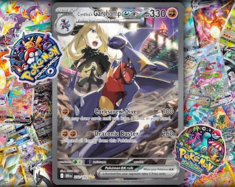 Garchomp ex di Cynthia · Destined Rivals (DRI) #232 Proxy Card