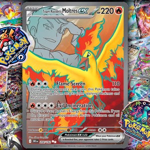 Team Rocket Moltres · Destined Rivals (DRI) #208 Proxy Karte