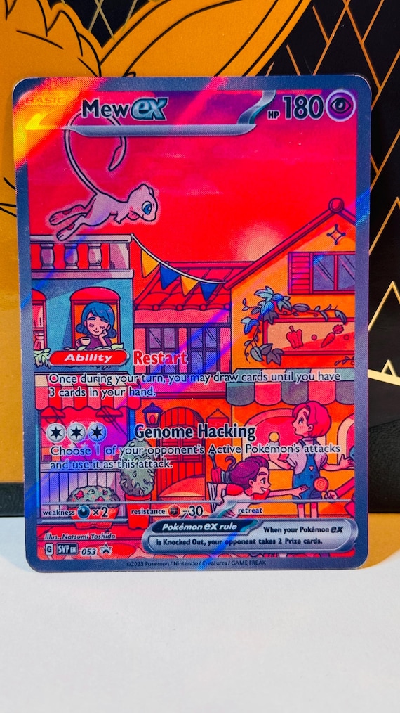 Mew Ex · Scarlet & Violet Promos (SVP) #053 Proxy Card - Etsy