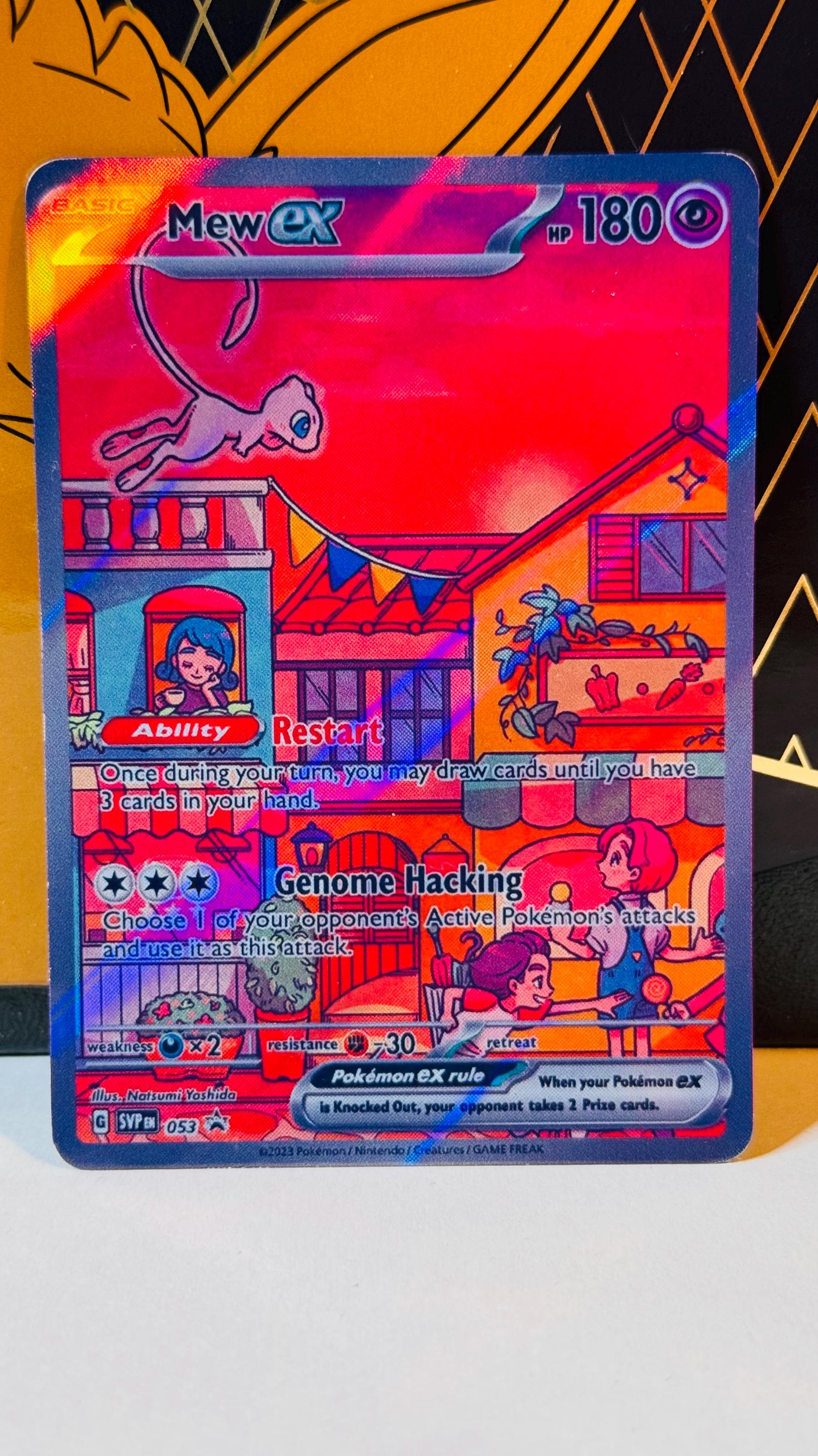 Mew Ex · Scarlet & Violet Promos (SVP) #053 Proxy Card - Etsy