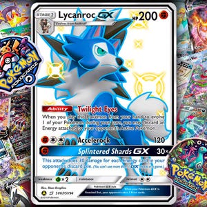 Lycanroc-GX · Team Up (TEU) #SV67 - Shiny Vault - Proxy Card