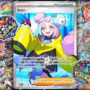 Iono · Scarlet & Violet Promos (SVP) #124 プロキシカード