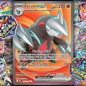 Excadrill ex · Black Bolt (BLK) #160 Proxy Card