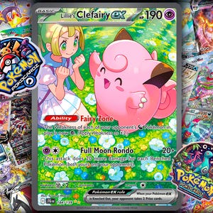 Ex-Clefairy de Lillie · Journey Together (JTG) #184 Cartão de Proxy