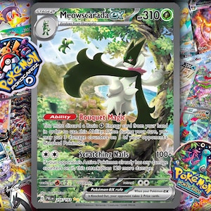 Meowscarada ex · Paldea Evolved (PAL) #256 Proxy Card