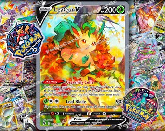 Leafeon V · Evolving Skies (EVS) #167 Proxy Card