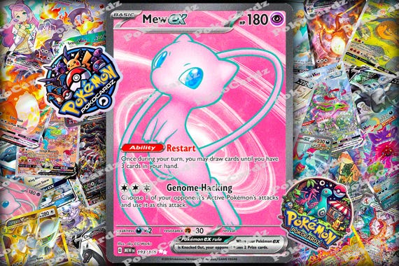 Mew Ex · 151 (MEW) #193 Proxy Card - Etsy
